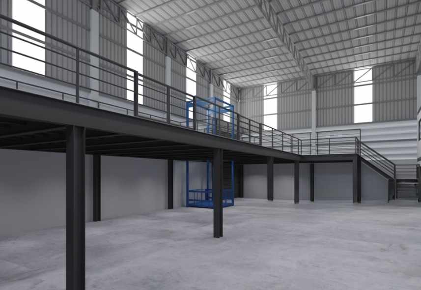 plateforme industrielle